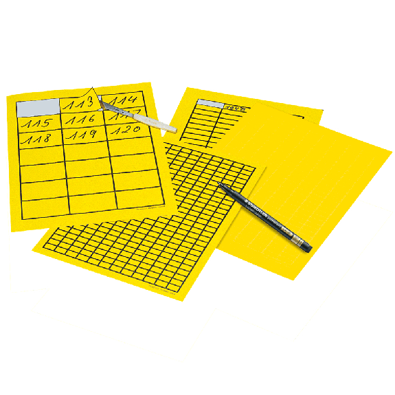 Gewebeetiketten, zum Selbstbeschriften, gelb, Vinylgewebe, 8x20mm, 297/Bogen Gewebeetiketten, zum Selbstbeschriften, gelb, Vinylgewebe, 8x20mm, 297/Bogen-Beschreibung lesen