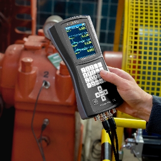 PCE Instruments 4-Kanal Vibrationsmessgerät  PCE-VM 400B |Beschleunigung |Geschwindigkeit |Schwingweg |Drehzahl-Beschreibung lesen