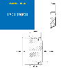 CMW - Pignon pré alésé - Acier - Triple denture - 12B3 - 8 dents - Pas de 19,05 mm avec alésage de 16 mm CMW - Pignon pré alésé - Acier - Triple denture - 12B3 - 8 dents - Pas de 19,05 mm avec alésage de 16 mm