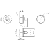 Support de données HF (13,56 MHz), 2000 octets, 8 octets, rond - BIS M-143-02/A-M8 (BIS00NW) Support de données HF (13,56 MHz), 2000 octets, 8 octets, rond - BIS M-143-02/A-M8 (BIS00NW)