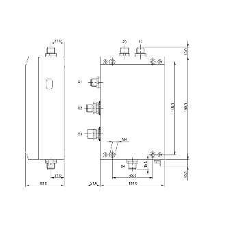 Unité d'exploitation RFID 70/455 kHz, PROFIBUS-DP Slave, 2 têtes - BIS C-6022-019-056-03-ST14 (BIS00AN)-Lire la description
