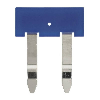 Pontage pour PYF-PU/P2RF-PU pas 7.75mm, 2 pôles, bleu - PYDN-7.75-020S