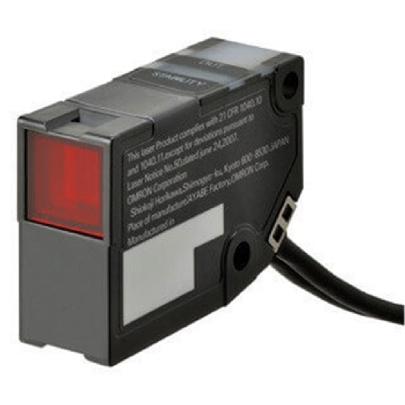 Tête de détection Laser Spot P=8000mm, câble 2m - E3NC-LH03 2M-Lire la description
