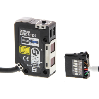 Tête de mesure Laser CMOS (pour E3NCSAxxx) P=35-100mm, câble 2m - E3NC-SH100 2M-Lire la description
