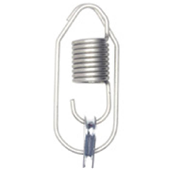 Ressort de sécurité en inox lg 100mm pour int. à câble - VF AF-ME80-Lire la description