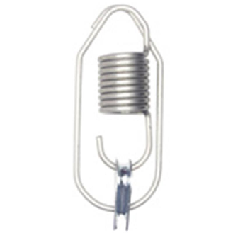 Ressort de sécurité en inox lg 100mm pour int. à câble - VF AF-ME80-Lire la description