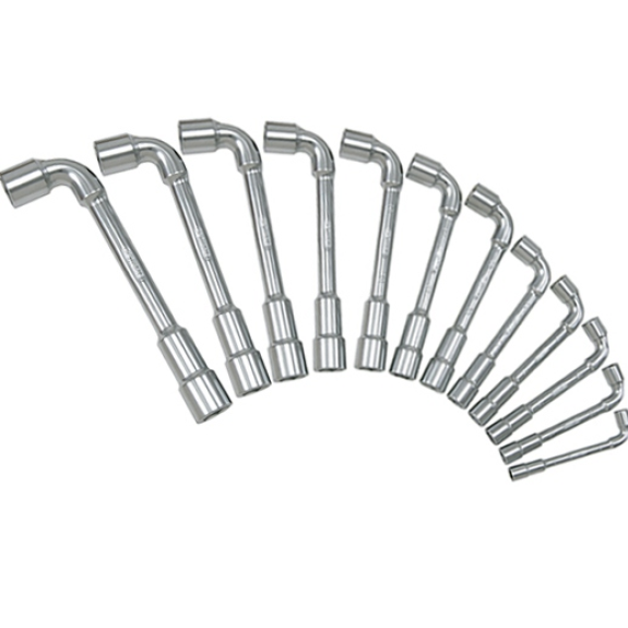 Jeu de 12 clés à pipe débouchées métriques 6 pans KSTOOLS-Lire la description