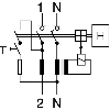 Interrupteur différentiel FRCmM 30mA, 2P, Type A, 25A - FRCMM-25/2/003-A Interrupteur différentiel FRCmM 30mA, 2P, Type A, 25A - FRCMM-25/2/003-A