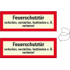 PERMALIGHT plus langnachleuchtend Feuerwehrschild Feuerschutztür verk..., doppelseitig, Folie, 210x74mm, DIN 4066 PERMALIGHT plus langnachleuchtend Feuerwehrschild Feuerschutztür verk..., doppelseitig, Folie, 210x74mm, DIN 4066
