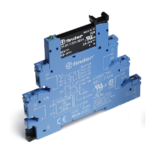 Interface statique 1NO 6A IN : 6V DC sensible, OUT : 24V DC, à cage - 388170069024 (38.81.7.006.9024) Interface statique 1NO 6A IN : 6V DC sensible, OUT : 24V DC, à cage - 388170069024 (38.81.7.006.9024)-Lire la description