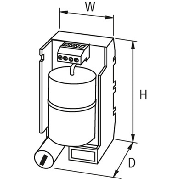 Module-redresseur et de filtrage, monophasé, 41 V AC, 24 V DC, 5 A - 85710 | NG 5-Lire la description