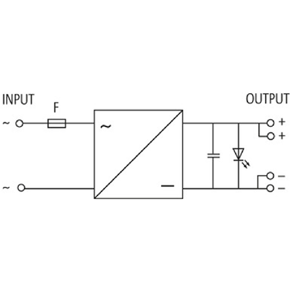Module-redresseur et de filtrage, monophasé, 41 V AC, 24 V DC, 5 A - 85710 | NG 5-Lire la description