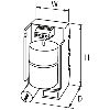 Module-redresseur et de filtrage, monophasé, 41 V AC, 24 V DC, 5 A - 85710 | NG 5