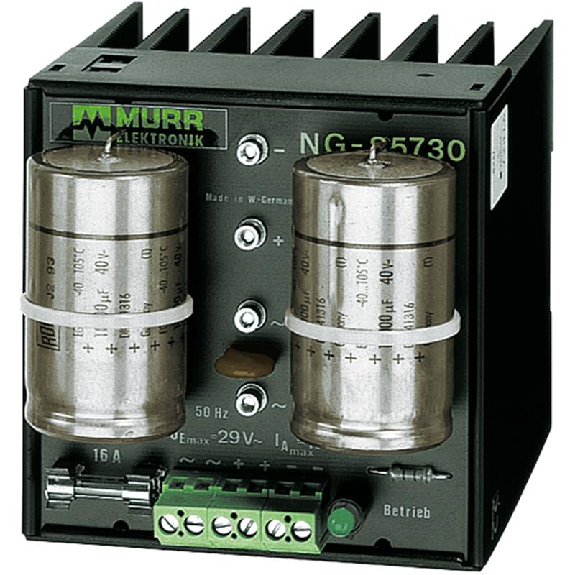 Module-redresseur et de filtrage, monophasé, 29 V AC, 24 V DC, 10 A - 85730 | NG 10-Lire la description