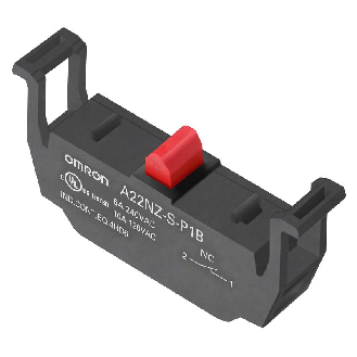 Bloc contact SPST-NF Push-in Plus - A22NZ-S-P1B-Lire la description