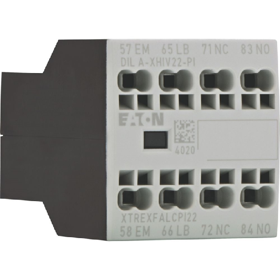 Contacts auxiliaires, Ith=16A, 1F, 1FA, 1O, 1OR, Frontal, Push-In - DILA-XHIV22-PI Contacts auxiliaires, Ith=16A, 1F, 1FA, 1O, 1OR, Frontal, Push-In - DILA-XHIV22-PI-Lire la description