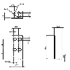 Équerre de fixation pour cellule série SM - ST-5049