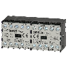 Micro contacteur, 4 pôles, 2NO+2NF, 3A AC1, 24VAC 50/60 Hz - J7KNU-AR-22 24