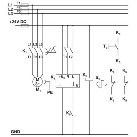 Contacteur inverseur moteurs CA triphasés, 500VAC - 9A / Cde 24VDC - ELR W3- 24DC/500AC- 9I Contacteur inverseur moteurs CA triphasés, 500VAC - 9A / Cde 24VDC - ELR W3- 24DC/500AC- 9I-Lire la description
