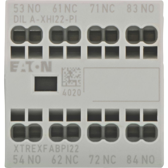 Contacts auxiliaires, Ith=16A, 2F, 2O, Frontal, Push-In - DILA-XHI22-PI Contacts auxiliaires, Ith=16A, 2F, 2O, Frontal, Push-In - DILA-XHI22-PI-Lire la description