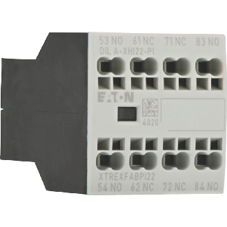 Contacts auxiliaires, Ith=16A, 2F, 2O, Frontal, Push-In - DILA-XHI22-PI-Lire la description