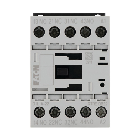Contacteur auxiliaire, 2F, 2O, 230V 50/60Hz, bornes à vis - DILA-22(230V50/60HZ) Contacteur auxiliaire, 2F, 2O, 230V 50/60Hz, bornes à vis - DILA-22(230V50/60HZ)-Lire la description