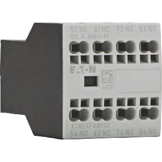 Contacts auxiliaires, Ith=16A, 3F, 1O, Frontal, Push-In - DILA-XHI31-PI-Lire la description