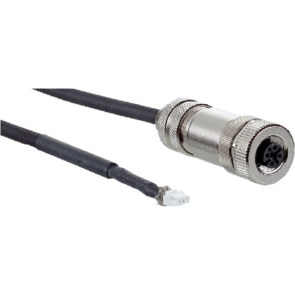 M23 Mâle Droit 4p/JST Fem Droit 4p; Câble Blindé 1m - DSL-1202-G01MA M23 Mâle Droit 4p/JST Fem Droit 4p; Câble Blindé 1m - DSL-1202-G01MA-Lire la description