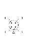 M12A Fem Droit 4p/M12A Mâle 4p; PUR 4x0.34 Noir Cpc 1m - CAM12.A4-11230419