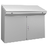 Pupitre monobloc IP55-RAL7035 - L1200 H960 P400 - TP 6742.600