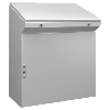 Pupitre monobloc IP55-RAL7035 - L800 H960 P400 - TP 6748.600