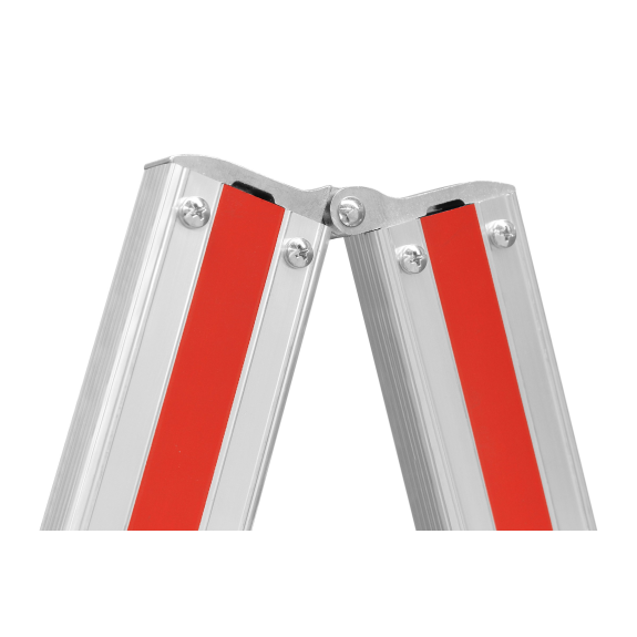Sprossenstehleiter beids.2x6 Sprossen AH 2,50m-Beschreibung lesen
