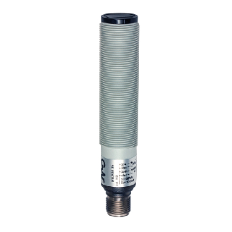 Cellule Directe PNP/NPN P=100mm IR NO/NF M18 Plast. Axial M12 4P - MS2/00-0E-Lire la description