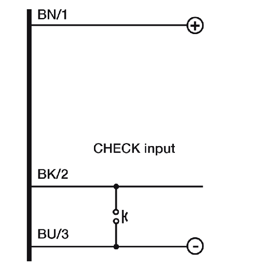 Cellule Barrage (E) P=50m Laser M18 Métal Radial M12 4P - FALH/X0-3E-Lire la description