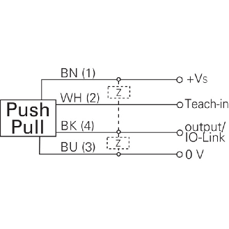 SmartReflect PNP/NPN P=1,8m IO-Link DO 12-30Vdc / Câble 2m - OT300.SL-GDZZJ.72CU OT300.SL-11240070)-Lire la description