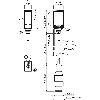Cellule EAP PNP/NPN P=1m Laser IO-Link LO/DO / M12 4P+C0.2m - WTT4SLC-3B3432A00
