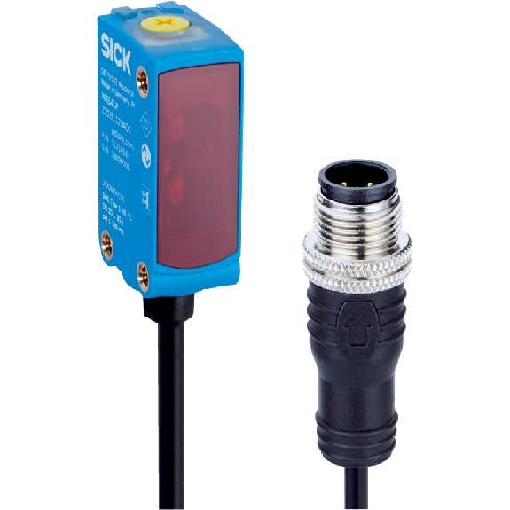 Cellule EAP PNP/NPN P=150mm 2lignes rouge IO-Link LO/DO M12 4P+C0.15m - WTB4ST-84161120A00-Lire la description