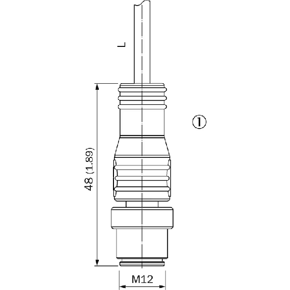 Cellule EAP PNP/NPN P=150mm 2lignes rouge IO-Link LO/DO M12 4P+C0.15m - WTB4ST-84161120A00-Lire la description