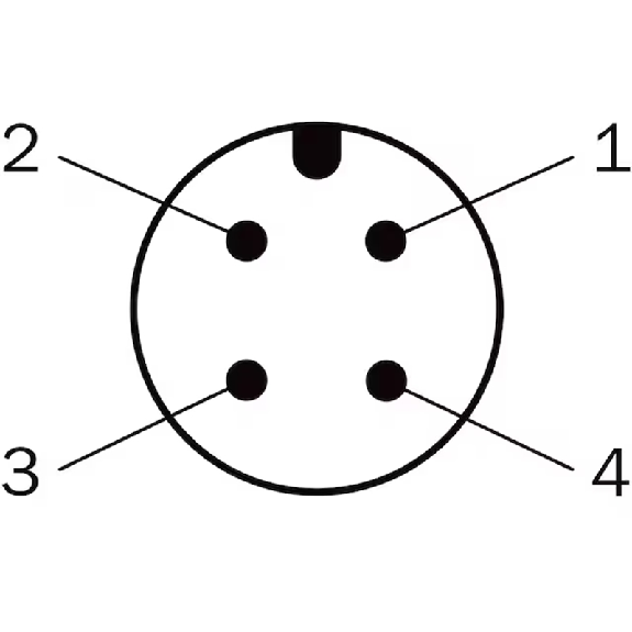 Cellule EAP PNP/NPN P=150mm 2lignes rouge IO-Link LO/DO M12 4P+C0.15m - WTB4ST-84161120A00-Lire la description