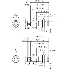 Cellule Barrage (E+R) PNP P=28m LO M18 Plast. Axial / M12 4P - VSE180-2F32432