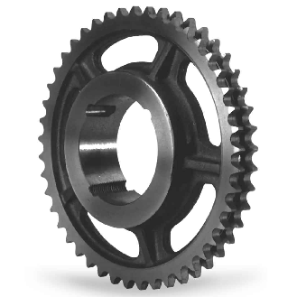 CMW - Rueda de fundición con cubo desmontable 4040 - Dentado doble - 20B2 - 114 dientes - Paso 31,75 mm-Leer más