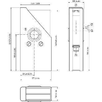 Cellule Bar. reflex Ex PNP/NPN P=22m LR LO/DO E.test / M12 5P - WL24-2V530S06-Lire la description