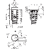 Cellule EAP NPN P=300mm PinPoint LO/DO M18 Plast. Axial / M12 4P - GRTB18S-N2417