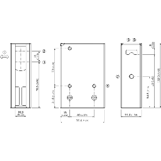 Cellule Ex EAP PNP P=1,6m Pot. IR LO/DO / M12 4P+C0.3m PVC - WTB27X-3P3411-Lire la description