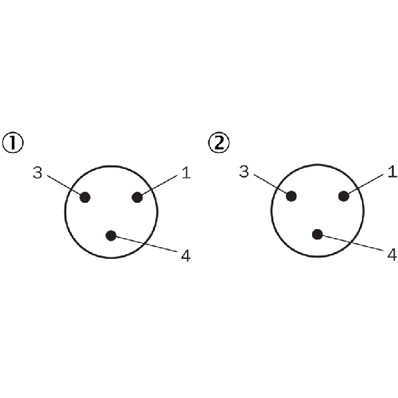 Cellule Barrage (E+R) PNP/NPN P=2m PinPoint LO E.test / M08 3P - WSE4FP-21312600ZZZ-Lire la description