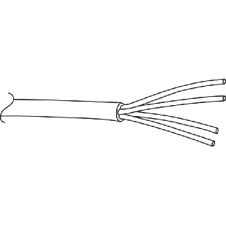 Cellule Directe PNP P=600mm PinPoint LO/DO / Câble 2m - HTE18-P1G2BB-Lire la description