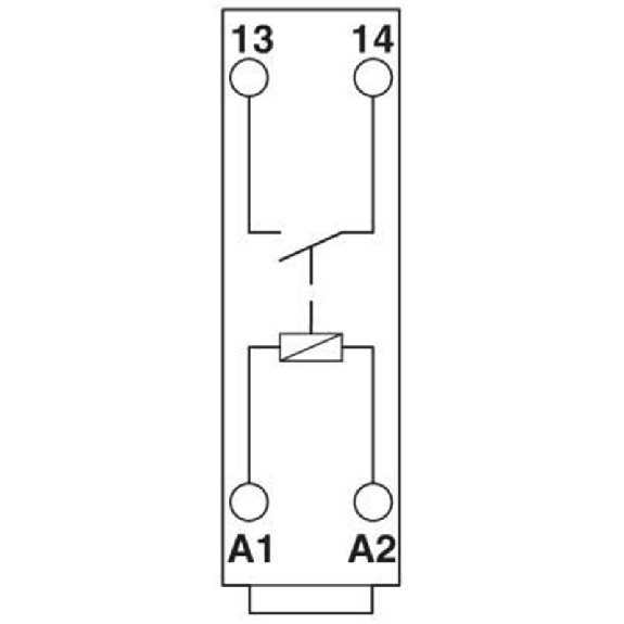 Module porte-relais, avec relais, SPDT, tension d'entrée 24VAC/DC - EMG 10-REL/KSR- 24/21-LC-Lire la description