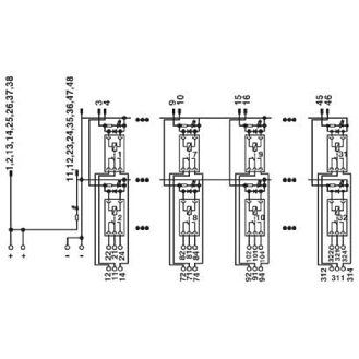Module Varioface 32 sorties relais 1 RT, pour 24VDC (relais inclus) - UM-32 RM/RT-G24/21/PLC-Lire la description
