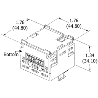 Module sorties relais, à 4 points de consigne - PMM000I0RL400000-Lire la description