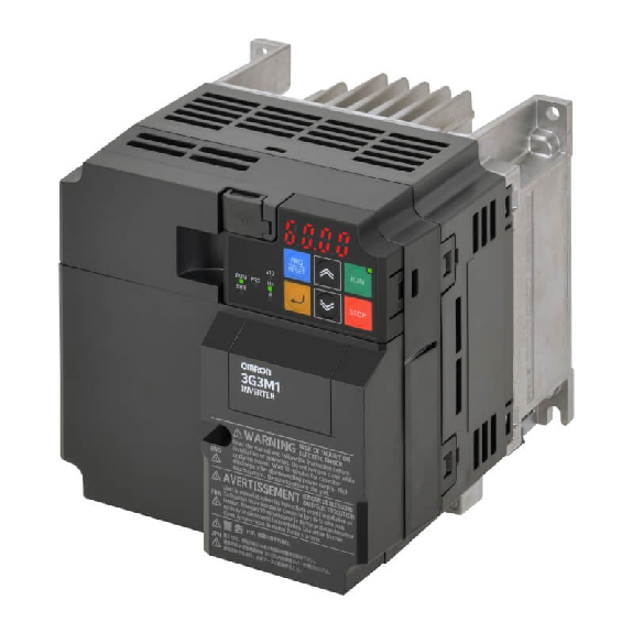Vdf M1, IP20, 3PH 400VAC (HD/ND) 4.0/5.5 kW, 9.2/11.1 A, STO - 3G3M1-A4040-Lire la description